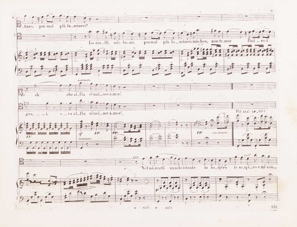 I Puritani : melodramma serio in tre atti del Conte Pepoli / musica del Cav. Vincenzo Bellini ; ridotta con accompagnamento di Piano-Forte dal maestro Tadolini