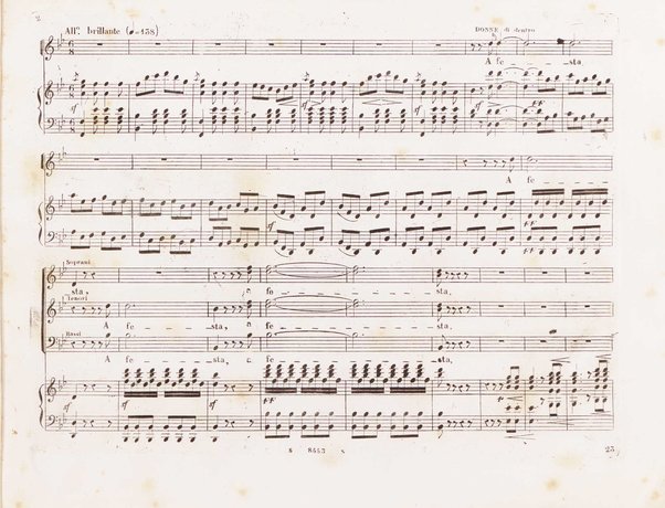 I Puritani : melodramma serio in tre atti del Conte Pepoli / musica del Cav. Vincenzo Bellini ; ridotta con accompagnamento di Piano-Forte dal maestro Tadolini