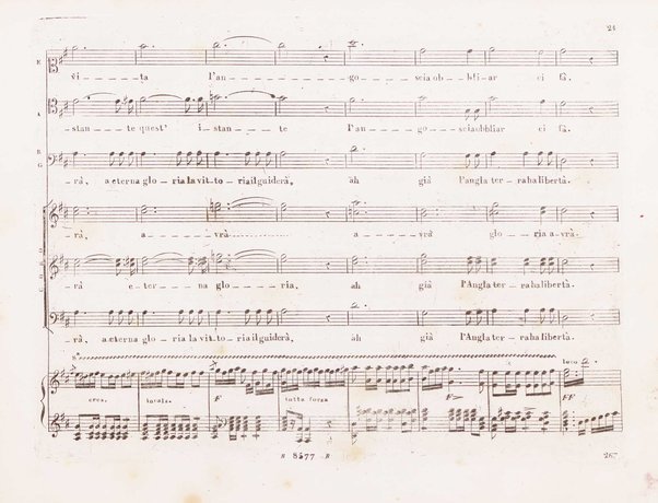 I Puritani : melodramma serio in tre atti del Conte Pepoli / musica del Cav. Vincenzo Bellini ; ridotta con accompagnamento di Piano-Forte dal maestro Tadolini