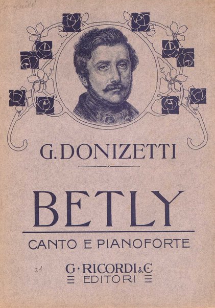 Betly : dramma giocoso / G. Donizetti