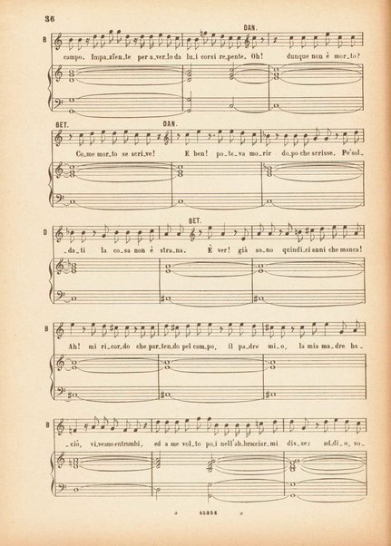 Betly : dramma giocoso / G. Donizetti