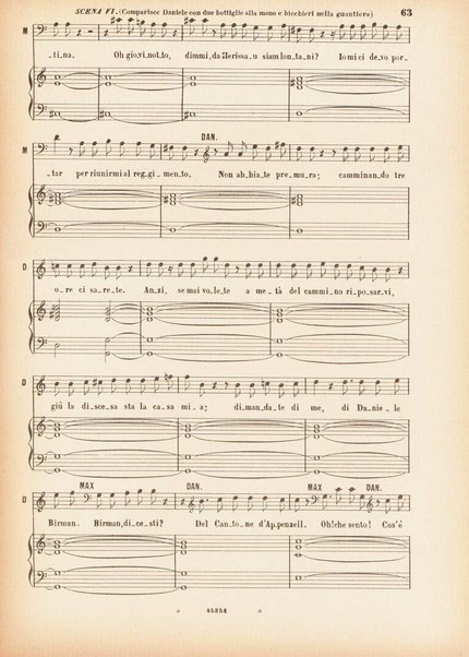 Betly : dramma giocoso / G. Donizetti