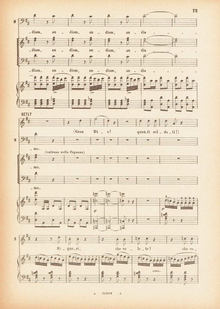 Betly : dramma giocoso / G. Donizetti