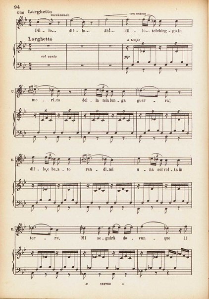 Parisina : tragedia lirica in tre atti di Felice Romani / G. Donizetti ; opera completa per canto e pianoforte