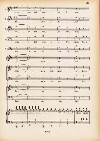 Parisina : tragedia lirica in tre atti di Felice Romani / G. Donizetti ; opera completa per canto e pianoforte