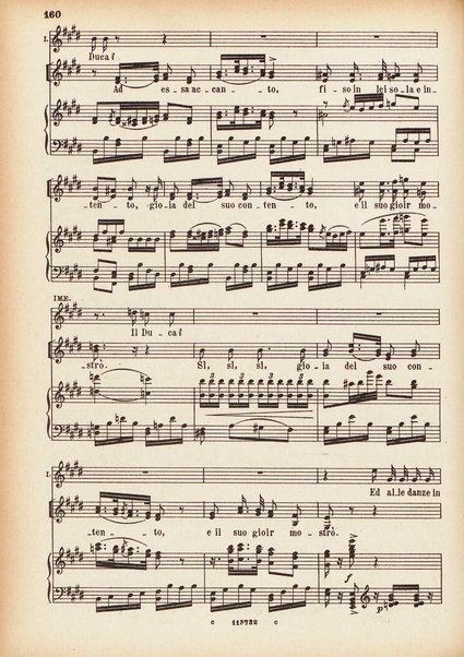 Parisina : tragedia lirica in tre atti di Felice Romani / G. Donizetti ; opera completa per canto e pianoforte