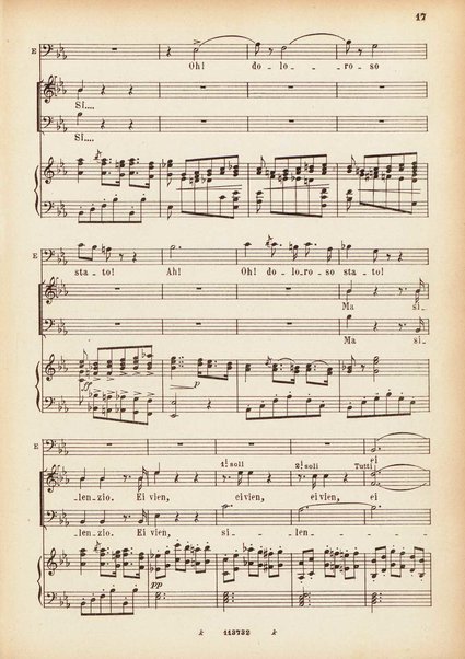 Parisina : tragedia lirica in tre atti di Felice Romani / G. Donizetti ; opera completa per canto e pianoforte