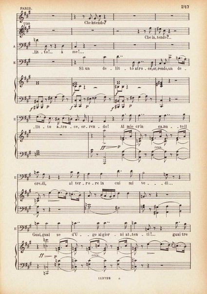 Parisina : tragedia lirica in tre atti di Felice Romani / G. Donizetti ; opera completa per canto e pianoforte