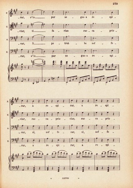 Parisina : tragedia lirica in tre atti di Felice Romani / G. Donizetti ; opera completa per canto e pianoforte