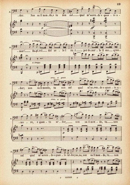 Parisina : tragedia lirica in tre atti di Felice Romani / G. Donizetti ; opera completa per canto e pianoforte