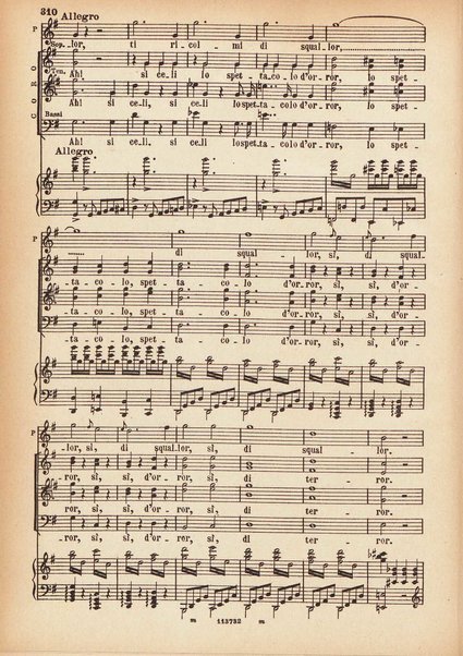 Parisina : tragedia lirica in tre atti di Felice Romani / G. Donizetti ; opera completa per canto e pianoforte