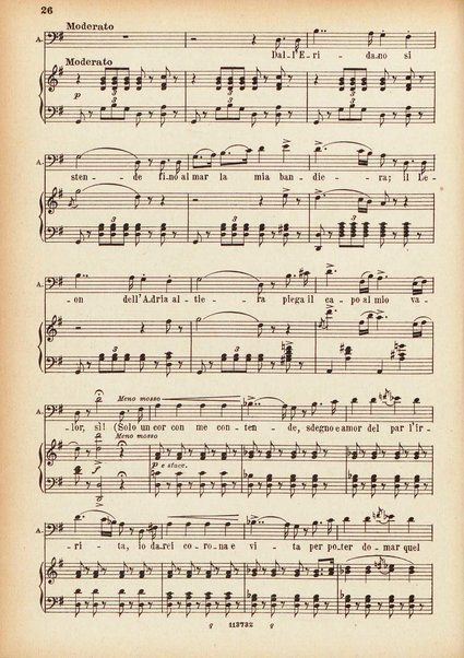 Parisina : tragedia lirica in tre atti di Felice Romani / G. Donizetti ; opera completa per canto e pianoforte