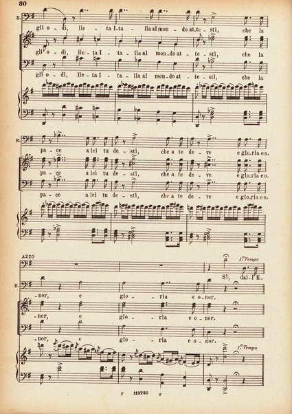 Parisina : tragedia lirica in tre atti di Felice Romani / G. Donizetti ; opera completa per canto e pianoforte
