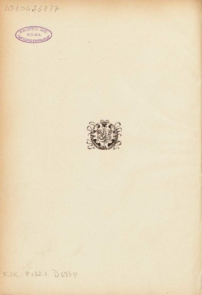 Parisina : tragedia lirica in tre atti di Felice Romani / G. Donizetti ; opera completa per canto e pianoforte