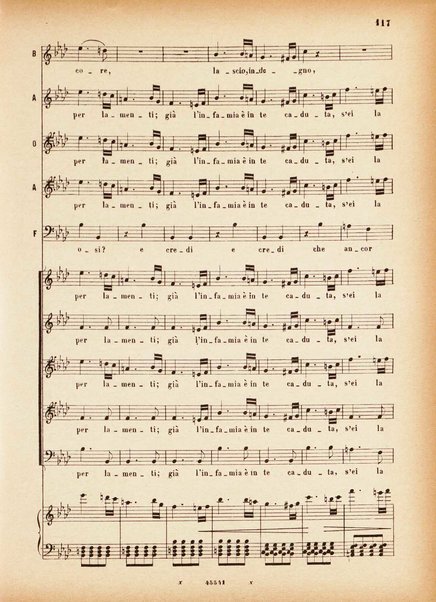 Beatrice di Tenda : tragedia lirica in due atti rappresentata per la prima volta al Teatro della Fenice in Venezia il 16 marzo 1833 : opera completa per canto e pianoforte / V. Bellini