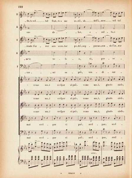 Beatrice di Tenda : tragedia lirica in due atti rappresentata per la prima volta al Teatro della Fenice in Venezia il 16 marzo 1833 : opera completa per canto e pianoforte / V. Bellini