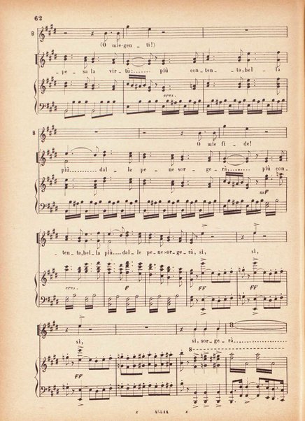 Beatrice di Tenda : tragedia lirica in due atti rappresentata per la prima volta al Teatro della Fenice in Venezia il 16 marzo 1833 : opera completa per canto e pianoforte / V. Bellini