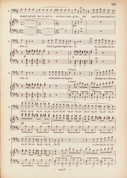 La regina di Golconda : opera semiseria in due atti di Felice Romani / [musica di! G. Donizetti