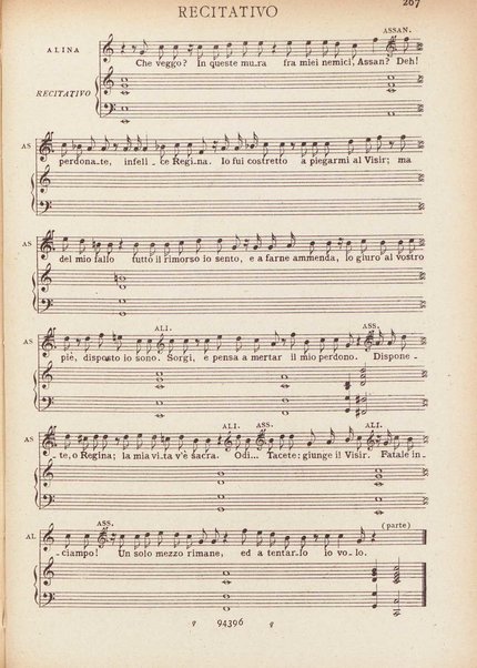 La regina di Golconda : opera semiseria in due atti di Felice Romani / [musica di! G. Donizetti