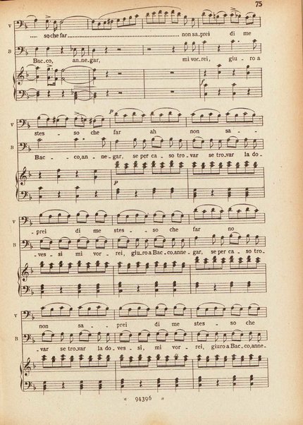 La regina di Golconda : opera semiseria in due atti di Felice Romani / [musica di! G. Donizetti