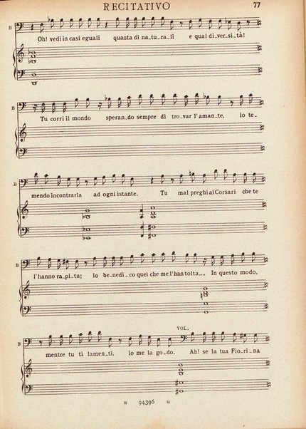 La regina di Golconda : opera semiseria in due atti di Felice Romani / [musica di! G. Donizetti