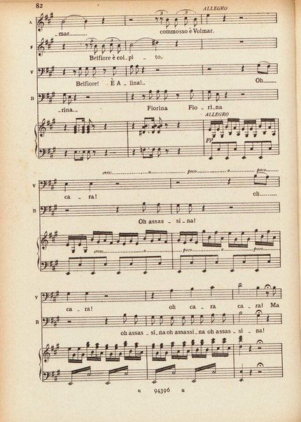 La regina di Golconda : opera semiseria in due atti di Felice Romani / [musica di! G. Donizetti