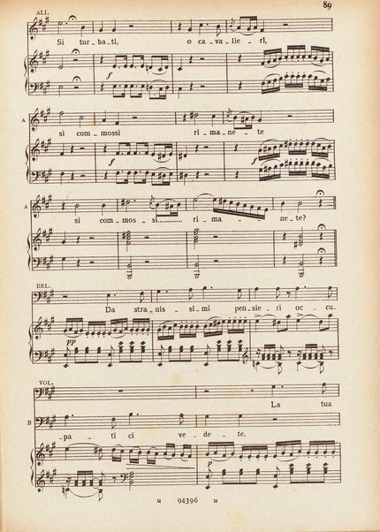 La regina di Golconda : opera semiseria in due atti di Felice Romani / [musica di! G. Donizetti