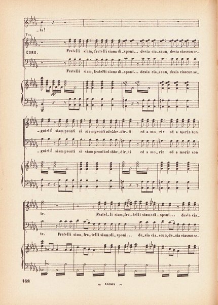 La muta di Portici : melodramma in cinque atti / di E. Scribe e G. Delavigne; [musica di] D. F. S. Auber