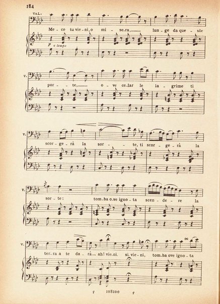La straniera : melodramma in due atti / di Felice Romani ; [musica di] Vincenzo Bellini