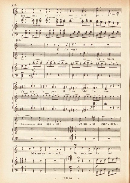 La straniera : melodramma in due atti / di Felice Romani ; [musica di] Vincenzo Bellini