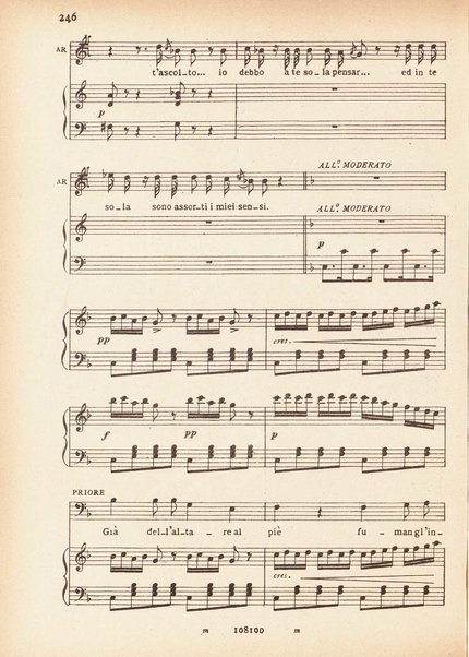La straniera : melodramma in due atti / di Felice Romani ; [musica di] Vincenzo Bellini