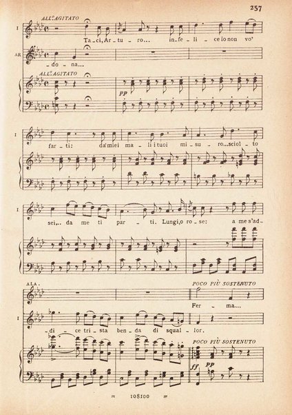 La straniera : melodramma in due atti / di Felice Romani ; [musica di] Vincenzo Bellini