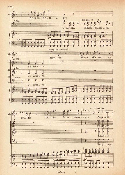 La straniera : melodramma in due atti / di Felice Romani ; [musica di] Vincenzo Bellini