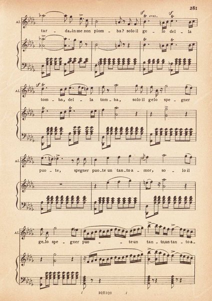 La straniera : melodramma in due atti / di Felice Romani ; [musica di] Vincenzo Bellini