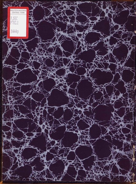 Il pirata / Vincenzo Bellini ; melodramma in due atti di Felice Romani ; edizione riveduta sulla partitura autografa esistente nella Biblioteca del R. Conservatorio di Musica di Napoli ; opera completa, canto e pianoforte