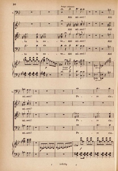 Il pirata / Vincenzo Bellini ; melodramma in due atti di Felice Romani ; edizione riveduta sulla partitura autografa esistente nella Biblioteca del R. Conservatorio di Musica di Napoli ; opera completa, canto e pianoforte