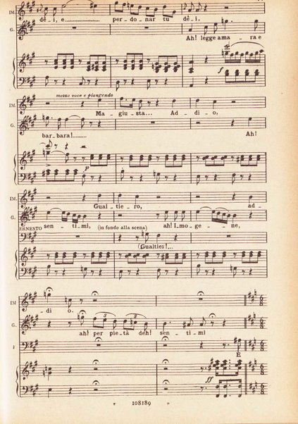 Il pirata / Vincenzo Bellini ; melodramma in due atti di Felice Romani ; edizione riveduta sulla partitura autografa esistente nella Biblioteca del R. Conservatorio di Musica di Napoli ; opera completa, canto e pianoforte