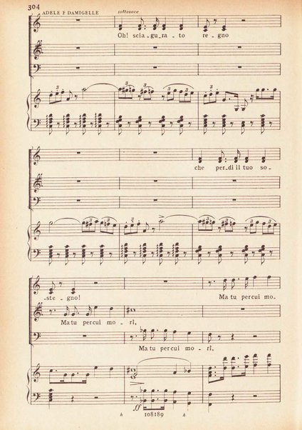 Il pirata / Vincenzo Bellini ; melodramma in due atti di Felice Romani ; edizione riveduta sulla partitura autografa esistente nella Biblioteca del R. Conservatorio di Musica di Napoli ; opera completa, canto e pianoforte