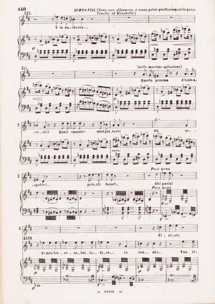 Roberto Devereux / G. Donizetti ; tragedia lirica in tre atti di Salvadore Cammarano