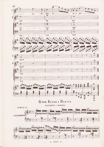 Roberto Devereux / G. Donizetti ; tragedia lirica in tre atti di Salvadore Cammarano