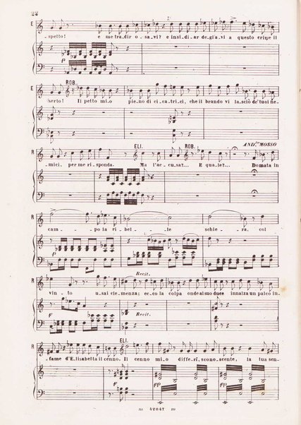 Roberto Devereux / G. Donizetti ; tragedia lirica in tre atti di Salvadore Cammarano