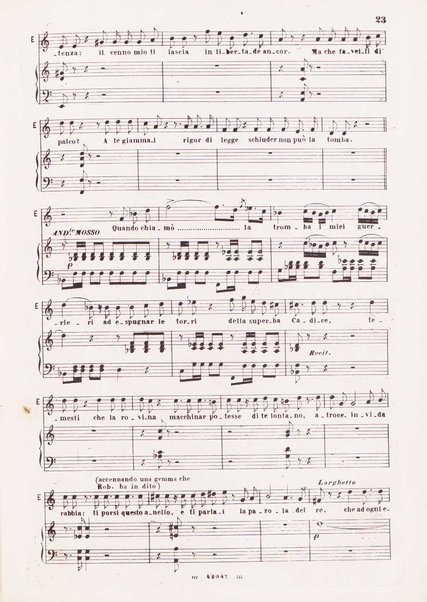 Roberto Devereux / G. Donizetti ; tragedia lirica in tre atti di Salvadore Cammarano