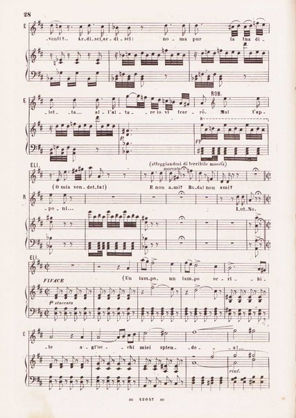 Roberto Devereux / G. Donizetti ; tragedia lirica in tre atti di Salvadore Cammarano