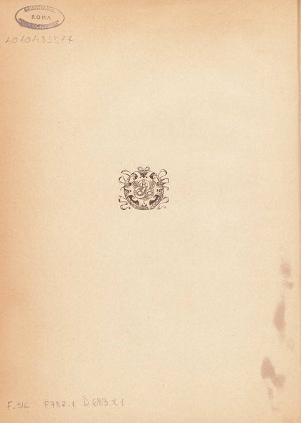 Roberto Devereux / G. Donizetti ; tragedia lirica in tre atti di Salvadore Cammarano