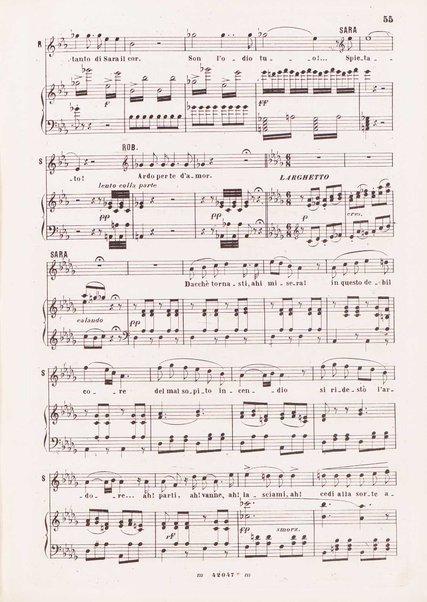 Roberto Devereux / G. Donizetti ; tragedia lirica in tre atti di Salvadore Cammarano