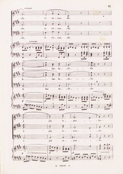 Roberto Devereux / G. Donizetti ; tragedia lirica in tre atti di Salvadore Cammarano