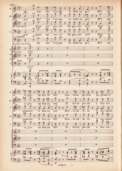 Bianca e Fernando / Vincenzo Bellini ; melodramma in due atti di Domenico Gilardoni