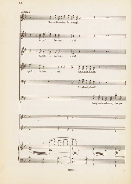 Nerone : tragedia in quattro atti / di Arrigo Boito ; riduzione per canto e pianoforte di Ferruccio Calusio