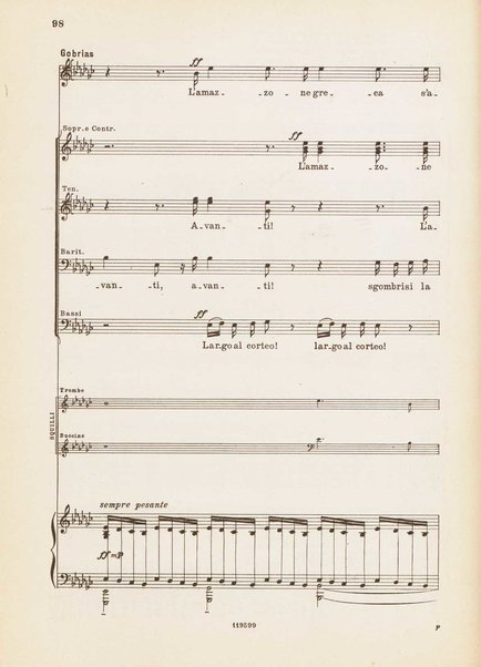 Nerone : tragedia in quattro atti / di Arrigo Boito ; riduzione per canto e pianoforte di Ferruccio Calusio