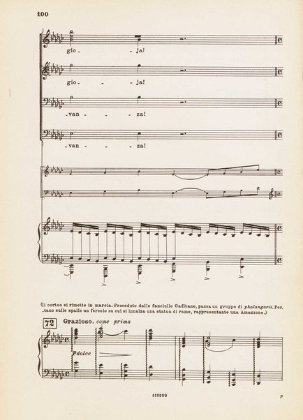 Nerone : tragedia in quattro atti / di Arrigo Boito ; riduzione per canto e pianoforte di Ferruccio Calusio